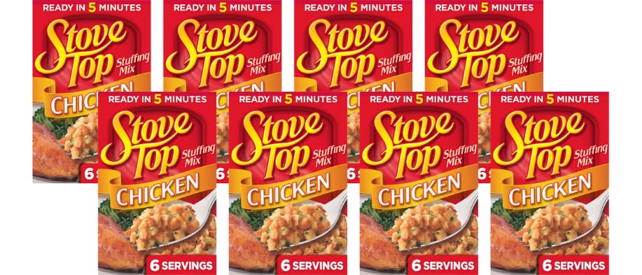 Image of Stove Top Stuffing Mix for Chicken, 6 OZ (Pack of 8)