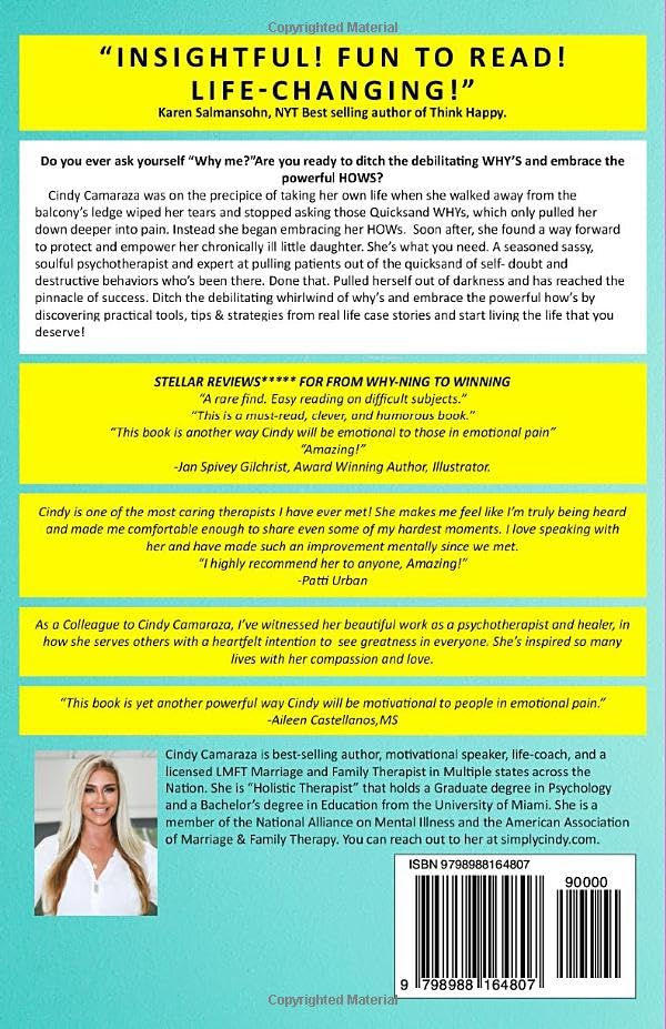 Vista 2 de From Why-ning to Winning Ditch the Powerless WHYs & Embrace the Powerful HOWs (Happy & Empowered Series)