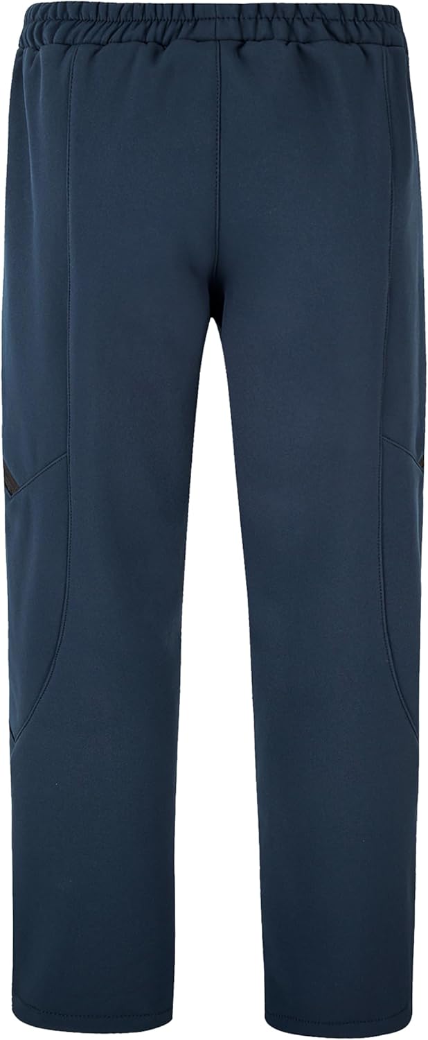CAMLAKEE Kids Waterproof Hiking Pants Boys Girls Warm Winter Fleece Lined Outdoor Snow Ski Pants - Image 2
