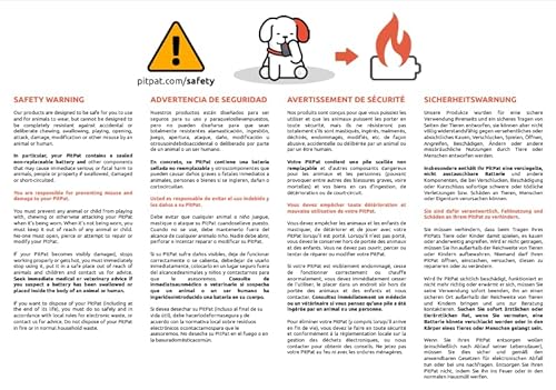 Pitpat Localizzatore Gps Per Cani - Non Necessita Di Abbonamento - Adatto A Ogni Tipo Di Cane E Di Collare - Localizzazione Satellitare A Raggio Illimitato - Impermeabile Al 100% (Rosso) - 7