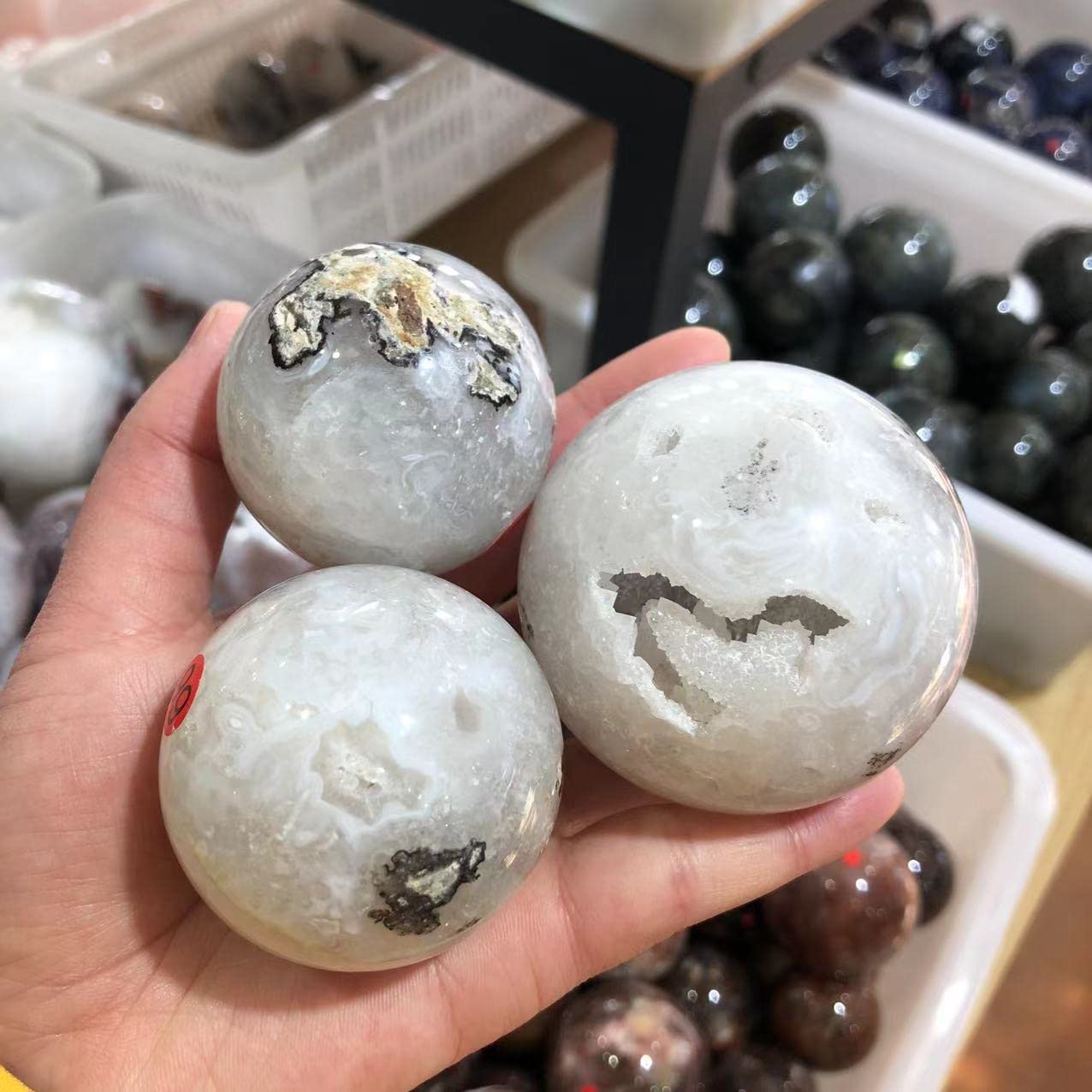 天然石】オニキスクラスター