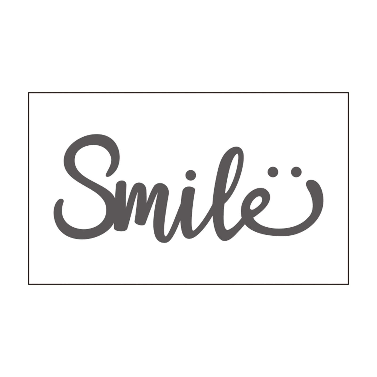Vaessen Creative Mini Embossing Folder, Smile, for Adding Texture and Dimension to Scrapbook Pages, Cards and Other Papercraft Projects
