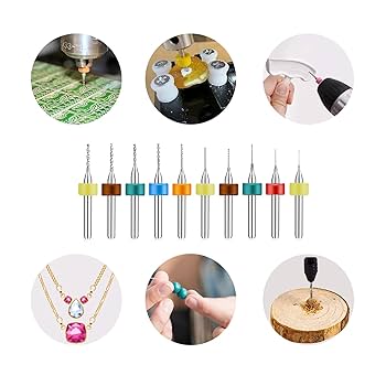 Amazon.co.jp: AUTIDEFY 60個 0.3mm-1.2mm PCBドリルビット 炭化