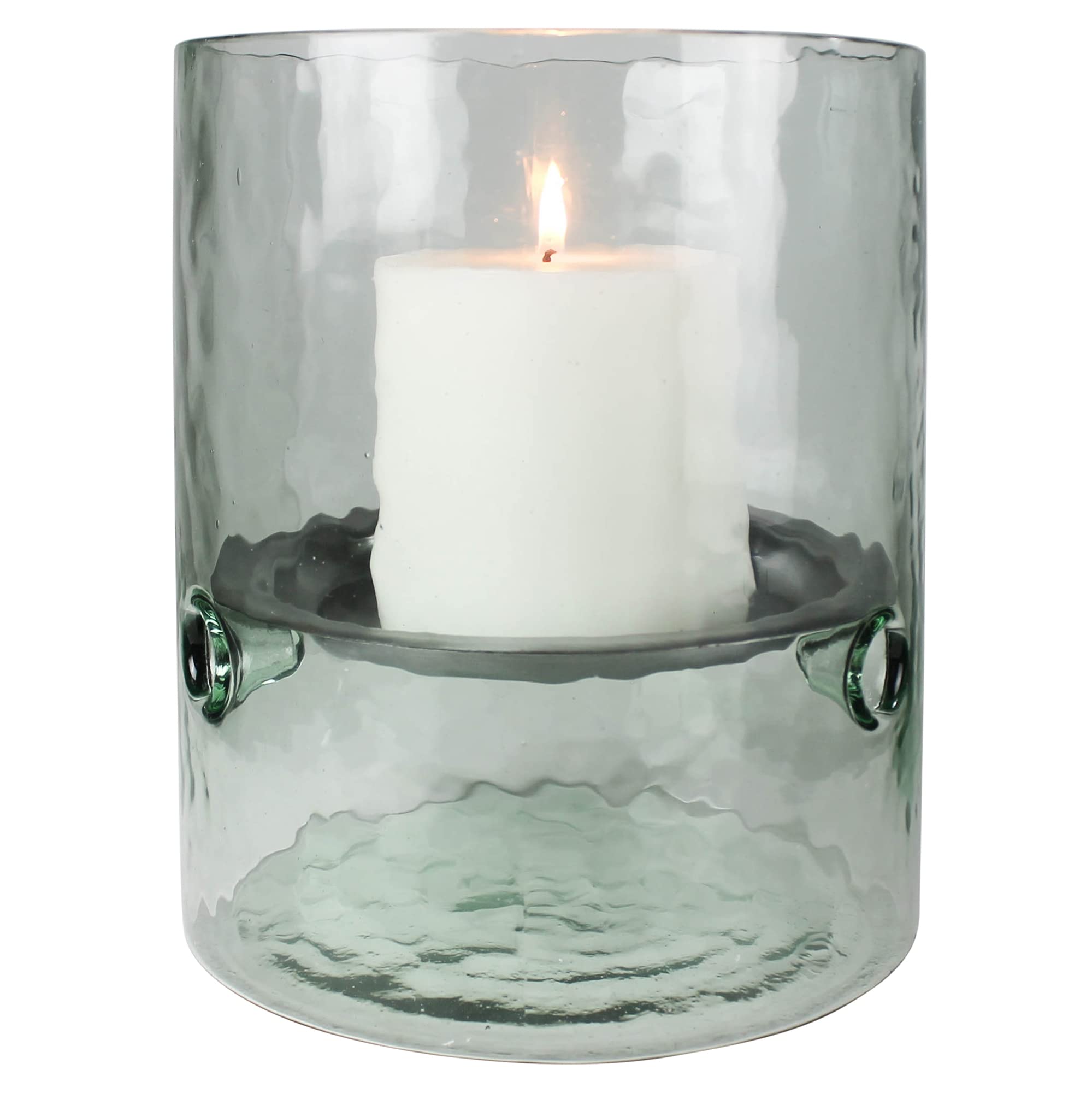 HomArt Puebla Candle Hurricane with Floating Trivet