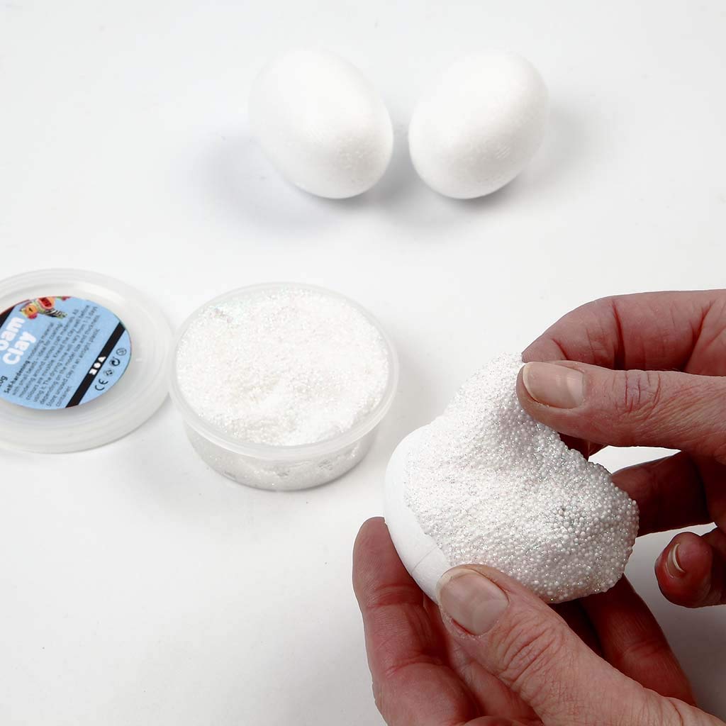 Uova Pasquali In Metallo - Set 5 Pezzi Con Gancio, 8cm Altezza - Foto 2