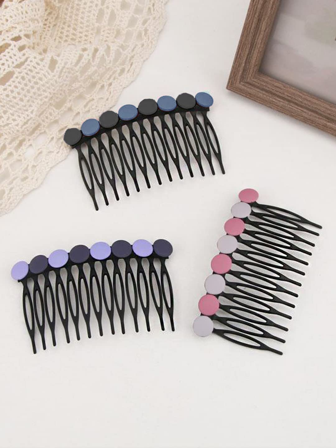 3 Pcs Juda Pins Comb Hair Accessories Set