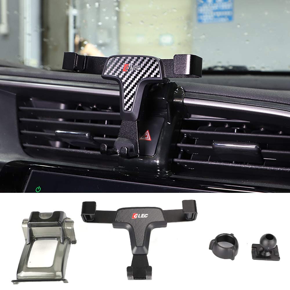 ITrims Car Phone Holder for Honda Civic 2016-2020 Car Dashboard Mount Air Vent Cell Phone Holder Adjustable Phone Cradles Compatible with Most Smartphones LHD(Carbon Fiber)