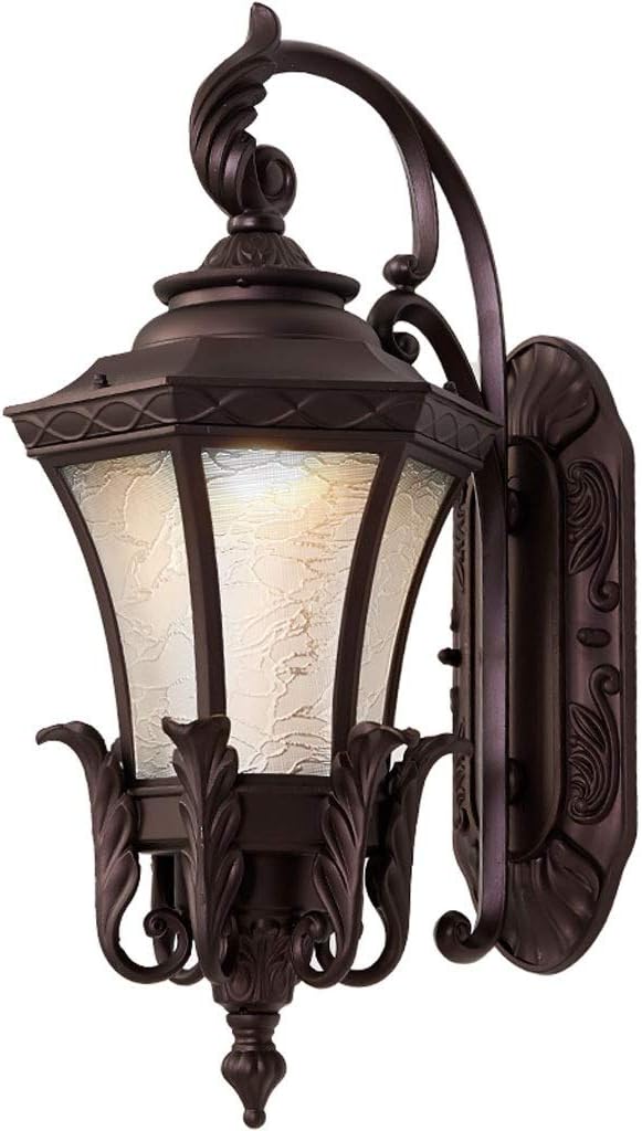 E27 Outdoor Wall Light Mains Powered Wired Waterproof Garden Light