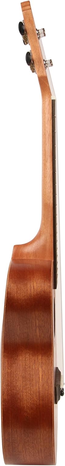 Juarez JRZ23UK/NA 23" Concert Size Ukulele Kit, Aquila Strings, Sapele Body, Rosewood Fingerboard, Matte Finish, with Bag and Picks - Natural Brown