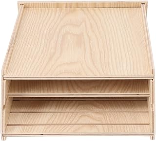 Bat Houses for Outdoors Bat Box Bat Houses for Outside & Tree, Easy to Land and Roost, Handcrafted Protection Wooden Bat Box for Outdoor Garden (Wood Color)