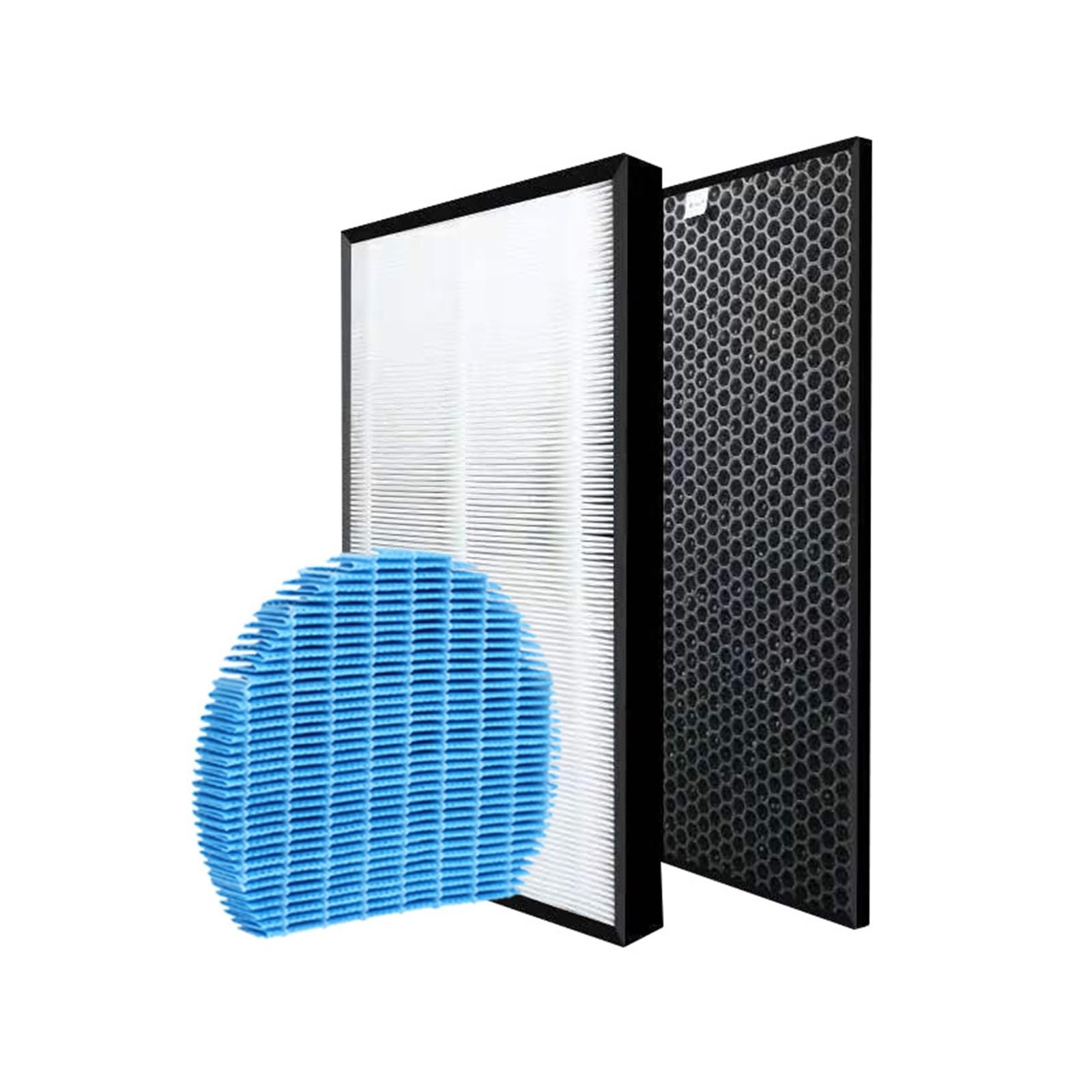 HEPA Activated Carbon Filter FZ-A41HFR FZ-A41DFR and FZ-A61MFR Humidifier Filter for KC-A41R-W KC-A41R-B KC-A40EUW(3 Filters)