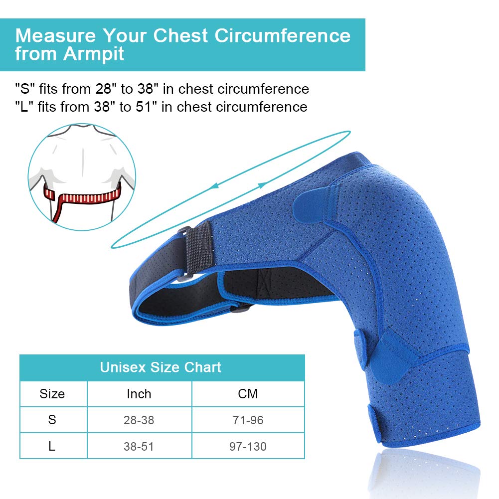 Schulterbandage Unisex - Doppelter Druck 360° Schutz Bei Schmerzen