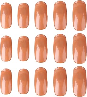 Mipcase 200 Peças Pontas De Unhas Falsas Artificiais Pontas De Unhas Falsas Prática Manual Para Unhas Acrílicas Dicas De Arte Nial Prática De Unhas Mãos Exibição De Unhas Manicure Ponta