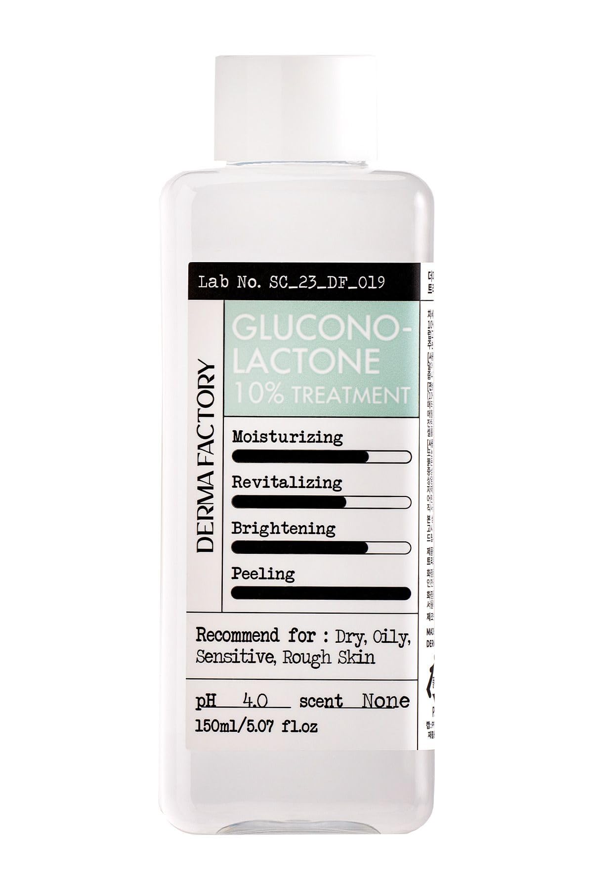 DERMA FACTORY%10 PHA Gluconolactone İçeren Asitli Tonik Derma Factory Gluconolactone Treatment