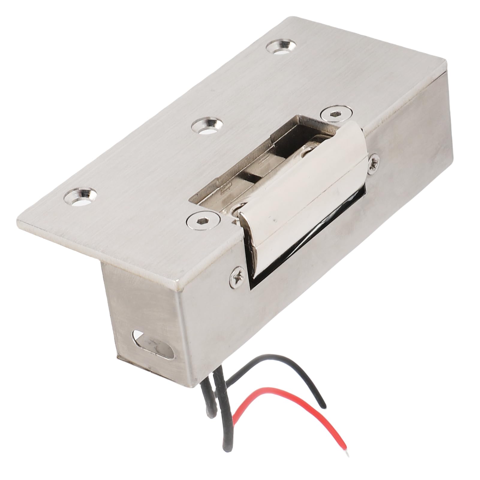 SEAFRONT Elektrischer Türöffner, Ausfallsicher, Aluminiumlegierung, Verstellbare Backe, 12 VDC, Elektronischer Türöffner mit Zugangskontrolle für Gewerbliche Wohngebäude