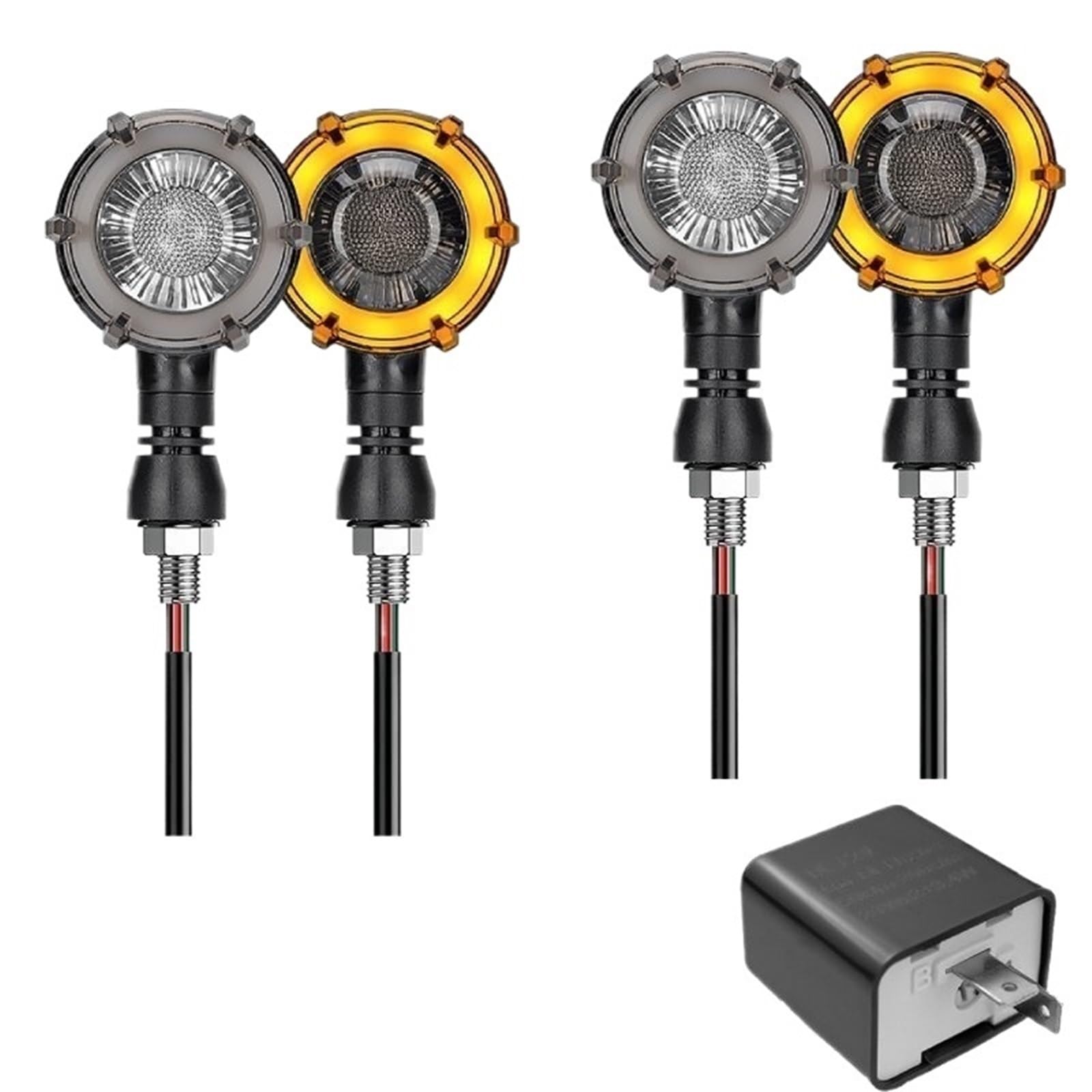 Luces señalización Luces De Señal Giro Para Motocicleta