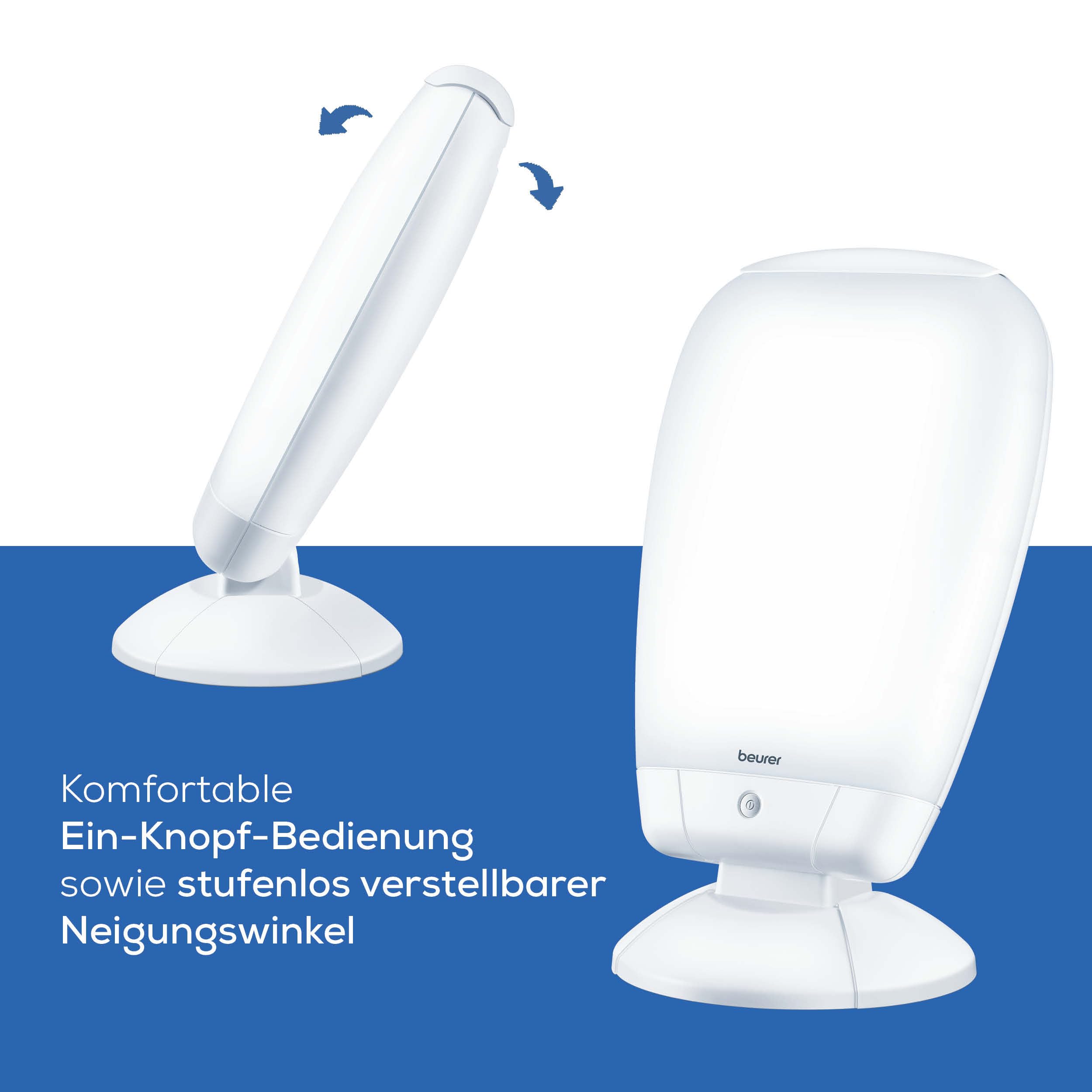 Beurer TL 80 Tageslichtlampe Tageslicht-Simulation stufenlose Neigungsverstellung