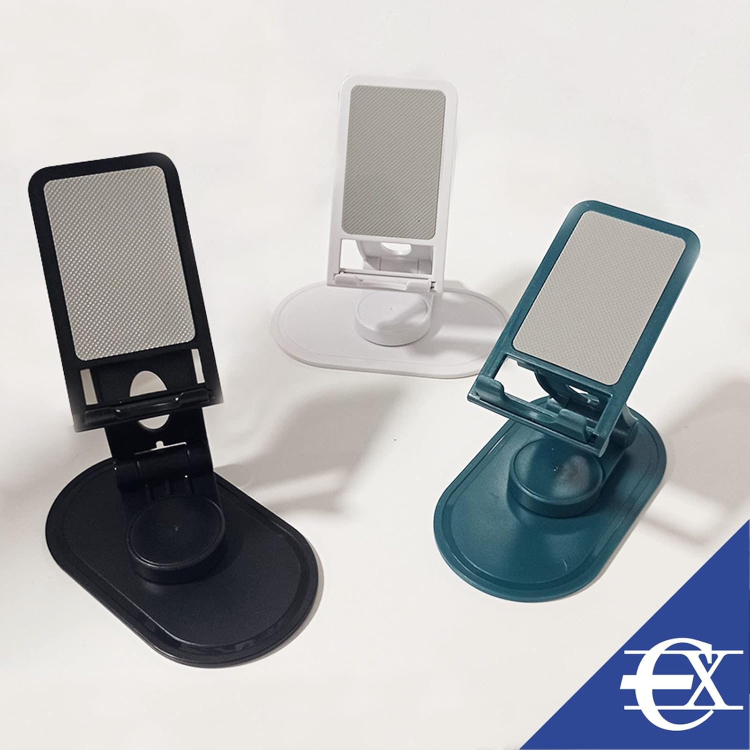 Mobile Holder | Rotating Mobile Stand | Rotating Desk Mobile Holder | Universal Rotating Mobile Holder | Phone Holder | Black