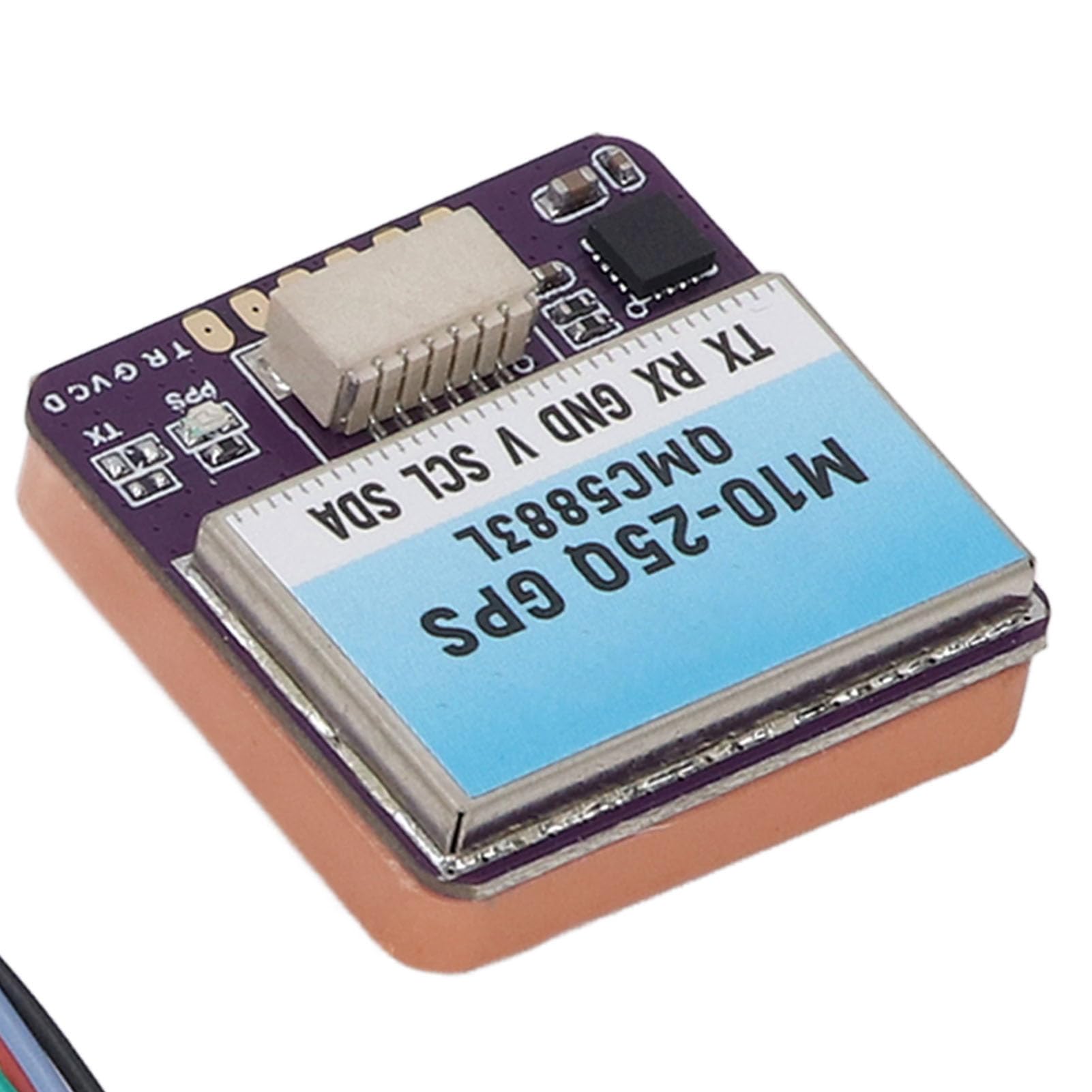 M10-25Q Gps Modul Integrierter Qmc5883l Kompass 10 Hz Ausgangsfrequenz Geringer Stromverbrauch 72 Suchkanäle Für Fpv Renndrohne