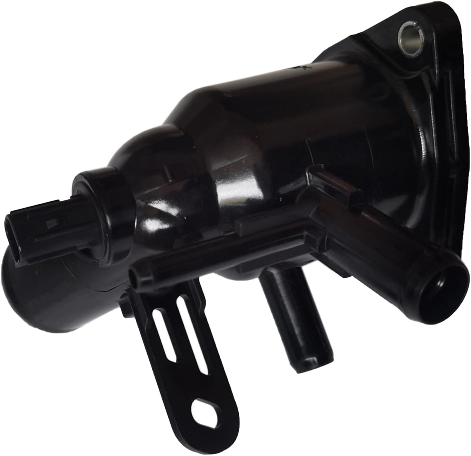 Black Thermostat Housing Cover Assembly with Sensor For 2020-2021 Toyota Hiace For 2016 2017 2018 2019 2020 2021 Toyota Tacoma 902-5941 16031-31050