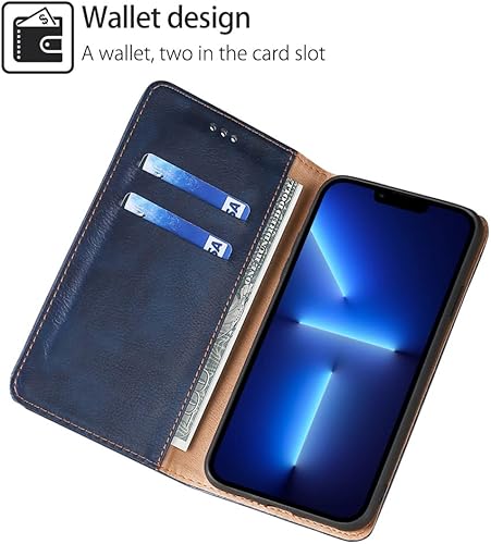 Miniatura 2 de Fansipro Wallet Folio Case for XIAOMI MI Poco X3 PRO, Premium PU Leather Slim Fit Cover for MI Poco X3 PRO, 2 Card Slots, Easy Take, Blue