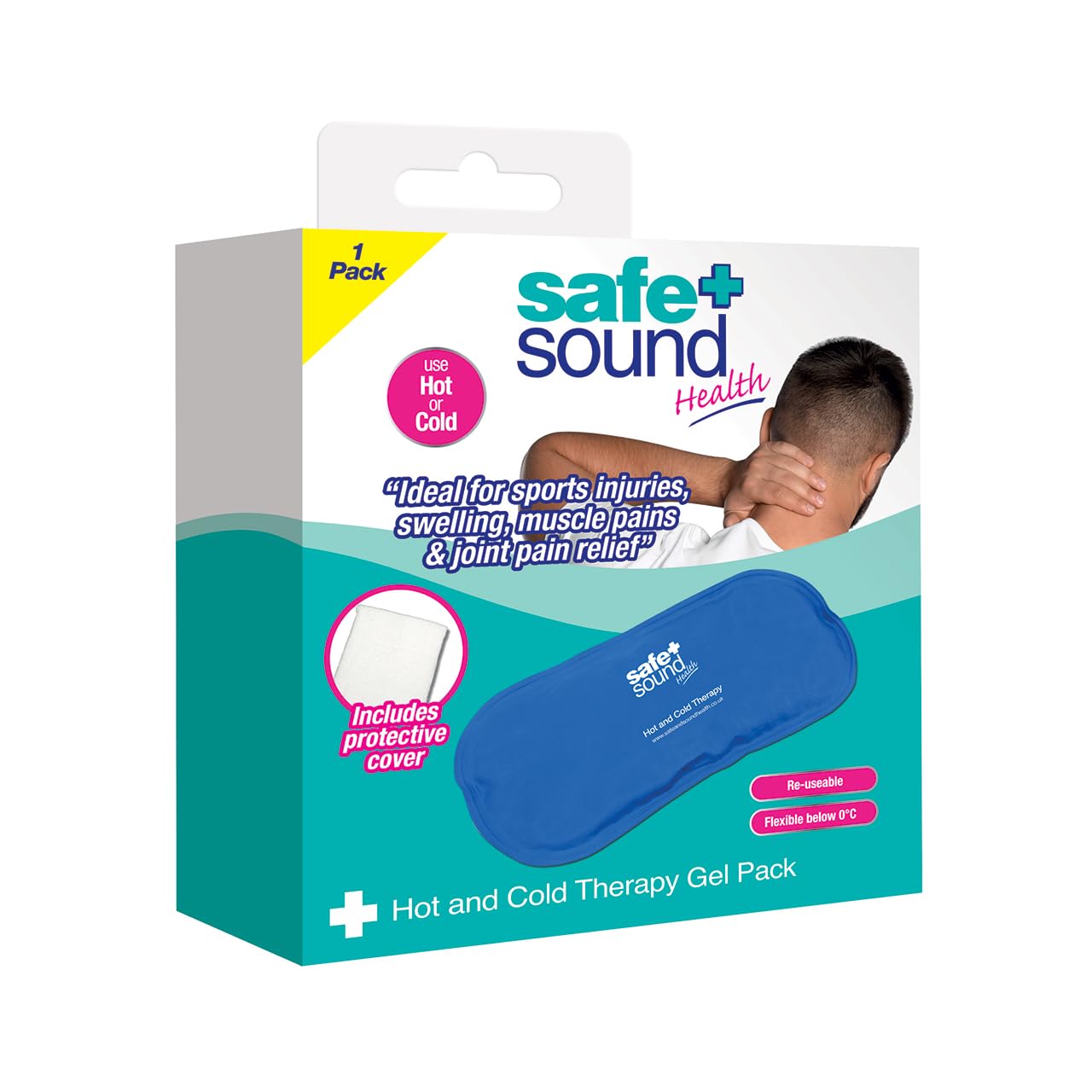 Safe & Sound Premium Reusable Hot & Cold Pack