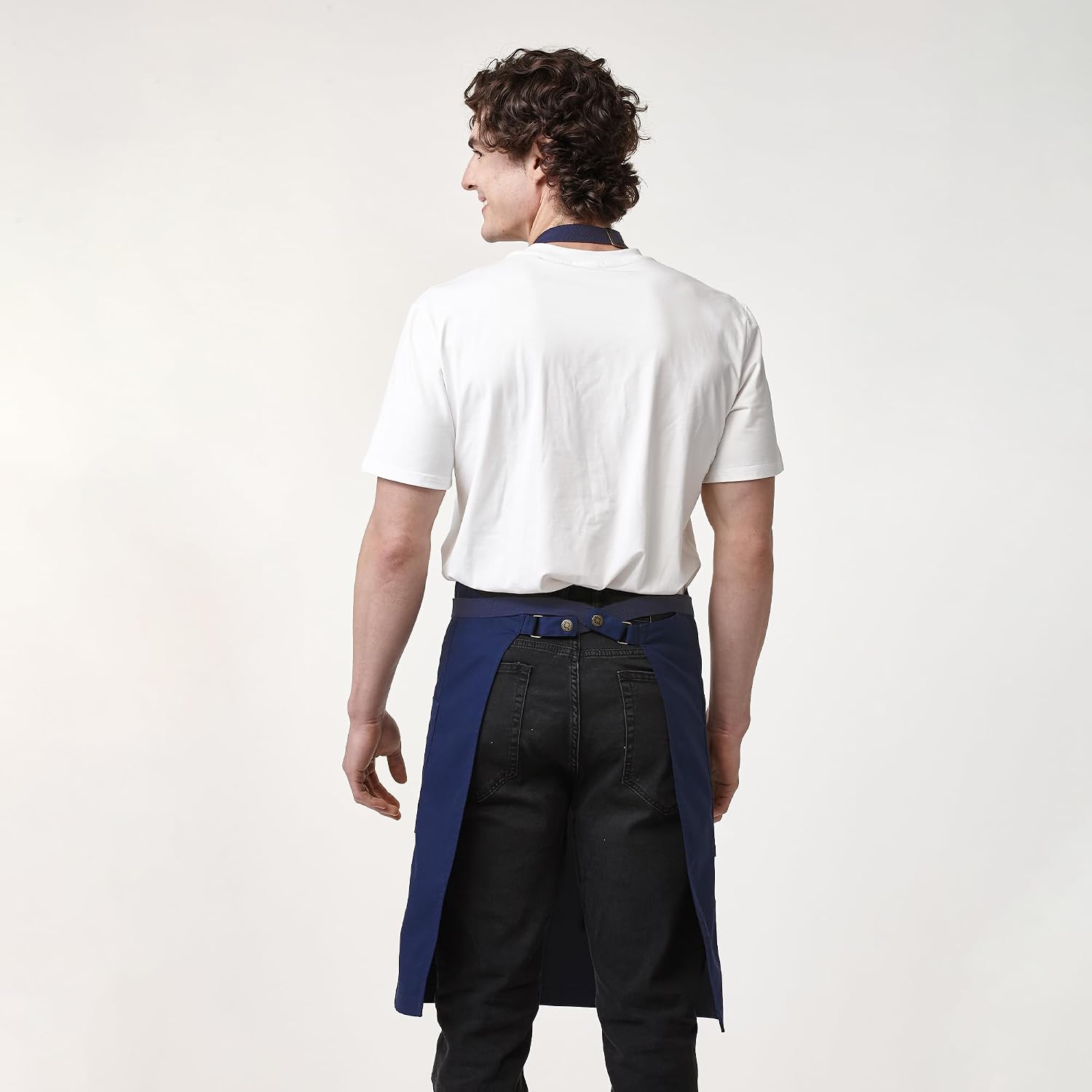 Chef Men Canvas Waterproof Apron Pocket 4251GB