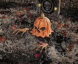 Spirit Halloween Ground Breaking Rotten Pumpkin Decoration, Multicolor