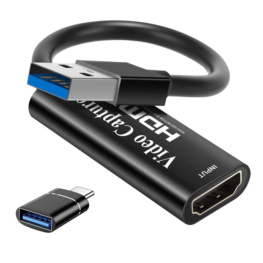 Buy Amozo 4K HDMI Video Capture Card, USB 3.0 Game Capture Card 1080P