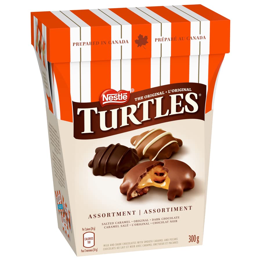 Turtles Assorted Holiday Gift Chocolates Box, 300g