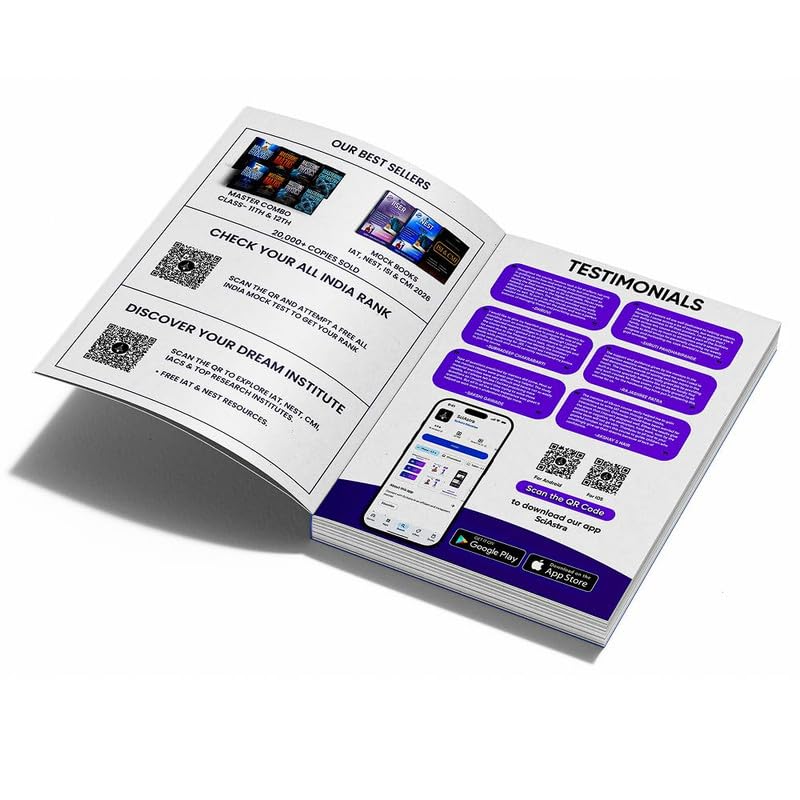 Image of SciAstra NEST Mock Test Book 2026 | NISER NEST 2026 Preparation Book | PYQ & Question Bank | Exam Pattern | Full Length Tests | Chapterwise Practice Sets | Detailed Video Solutions