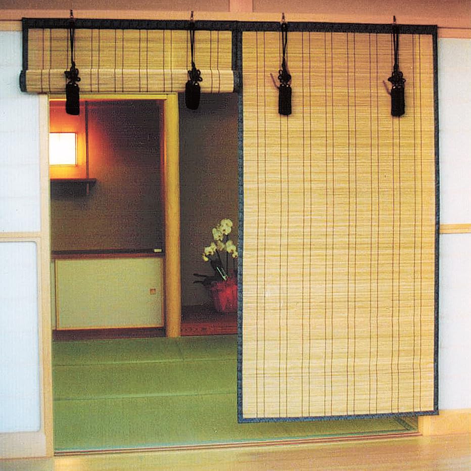 座敷すだれ　2枚 楽天市場】【2個で3000円OFF】お座敷すだれ 95×172cm 本間中