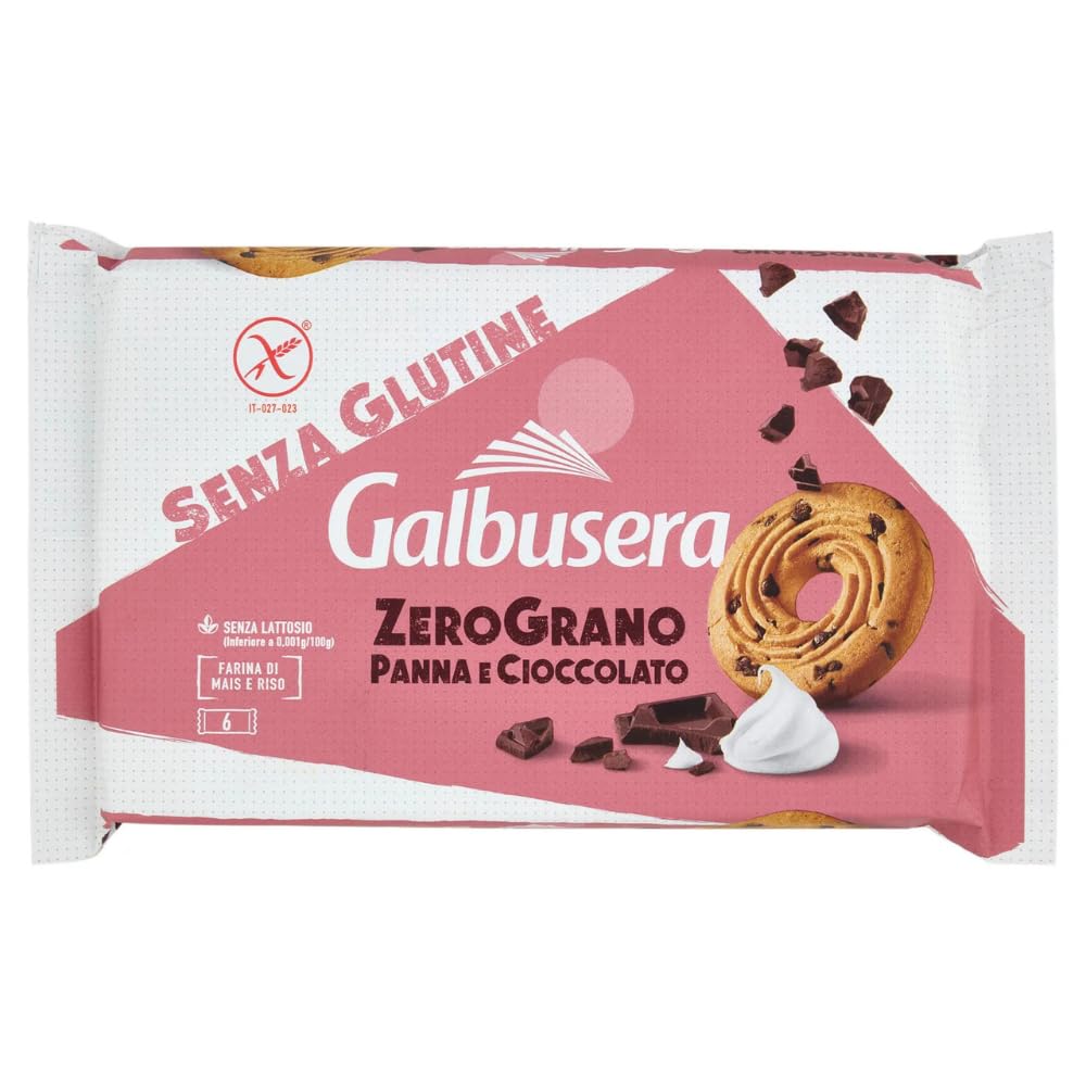 Italian Gourmet Glutenfreie Keksringe Sahne-Schokolade 14x220g mit Polpa | 3,08kg glutenfreie Keksringe mit Sahne- und Schokoladengeschmack; laut Verpackung laktosefrei sowie aus Mais- und Reismehl
