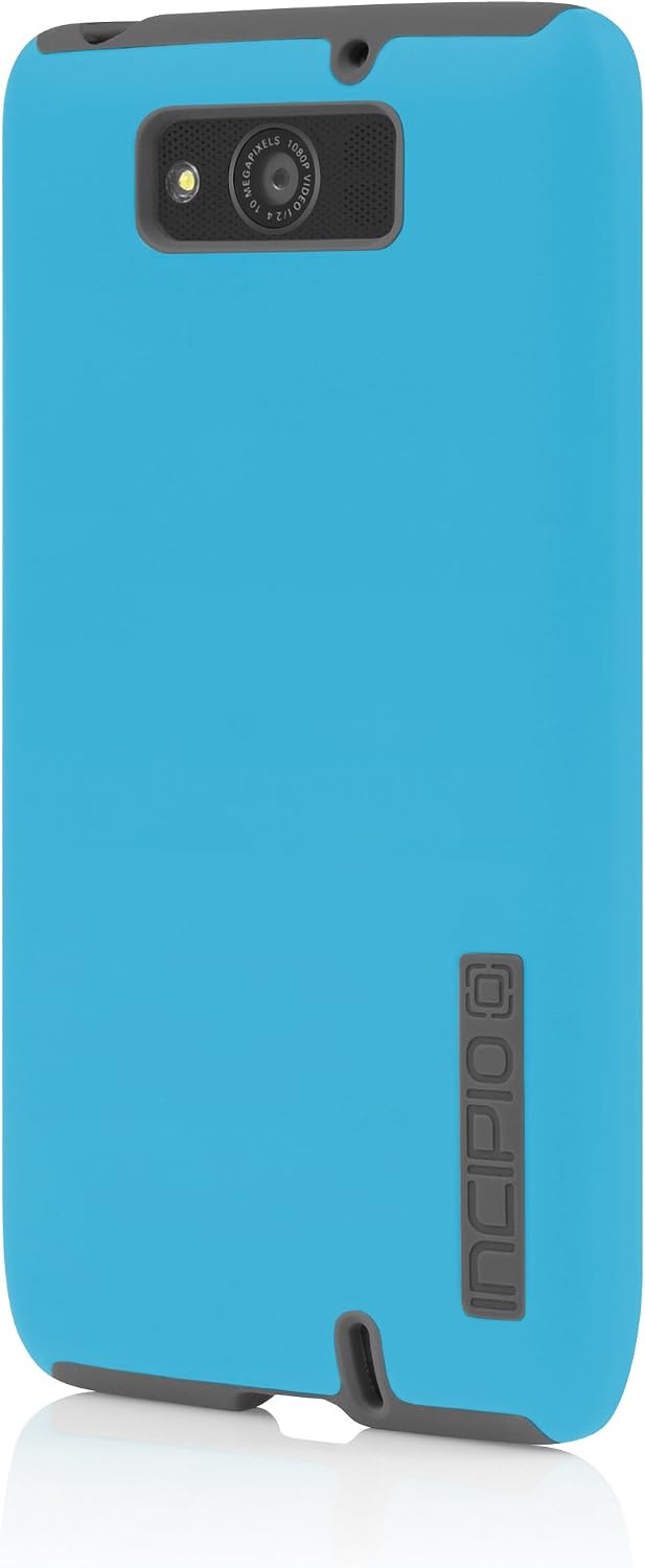 Incipio MT-300 DualPRO for The Motorola Droid Maxx - Cyan Blue/Charcoal Gray - Carrying Case - Retail Packaging - Cyan Blue/Charcoal Gray