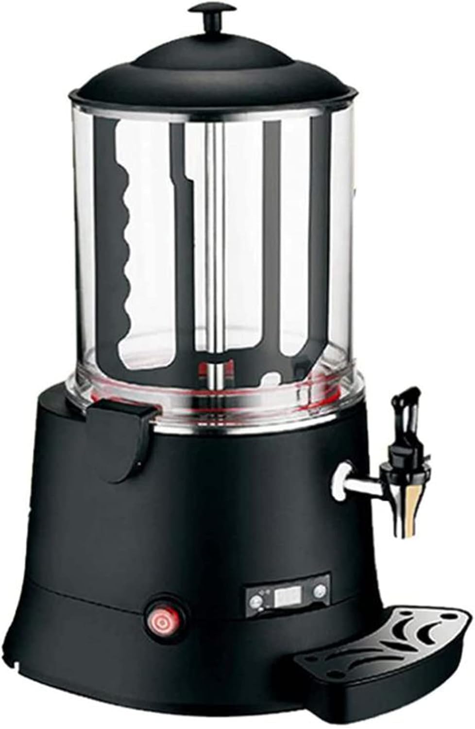 ASerZenith 10L Commercial Hot Chocolate Maker, Electric Machine Hot Chocolate Dispenser Warmer, For Heating Chocolate Coffee Milk Tea Juice Tea