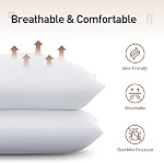 Acanva Hypoallergenic Soft Bed Pillows for Sleeping, King, 20" x 36", 2 Pack