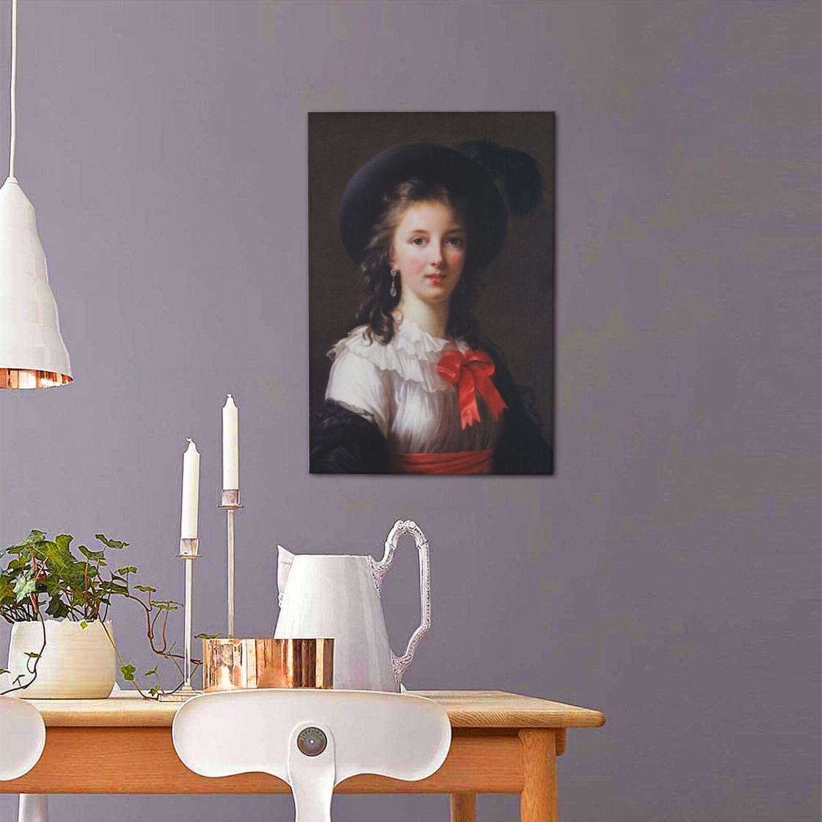 Amazon.co.jp: キャンバス絵画 エリザベート＝ルイーズ・ヴィジェ