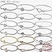 New 2025 925 Sterling Silver Love Heart Sliding Bracelet Plata Original Multi Snake Chain Sparkling Disc Mouse Heart Clasp Bangle Jewelry Fashion Accessories Creative Gift