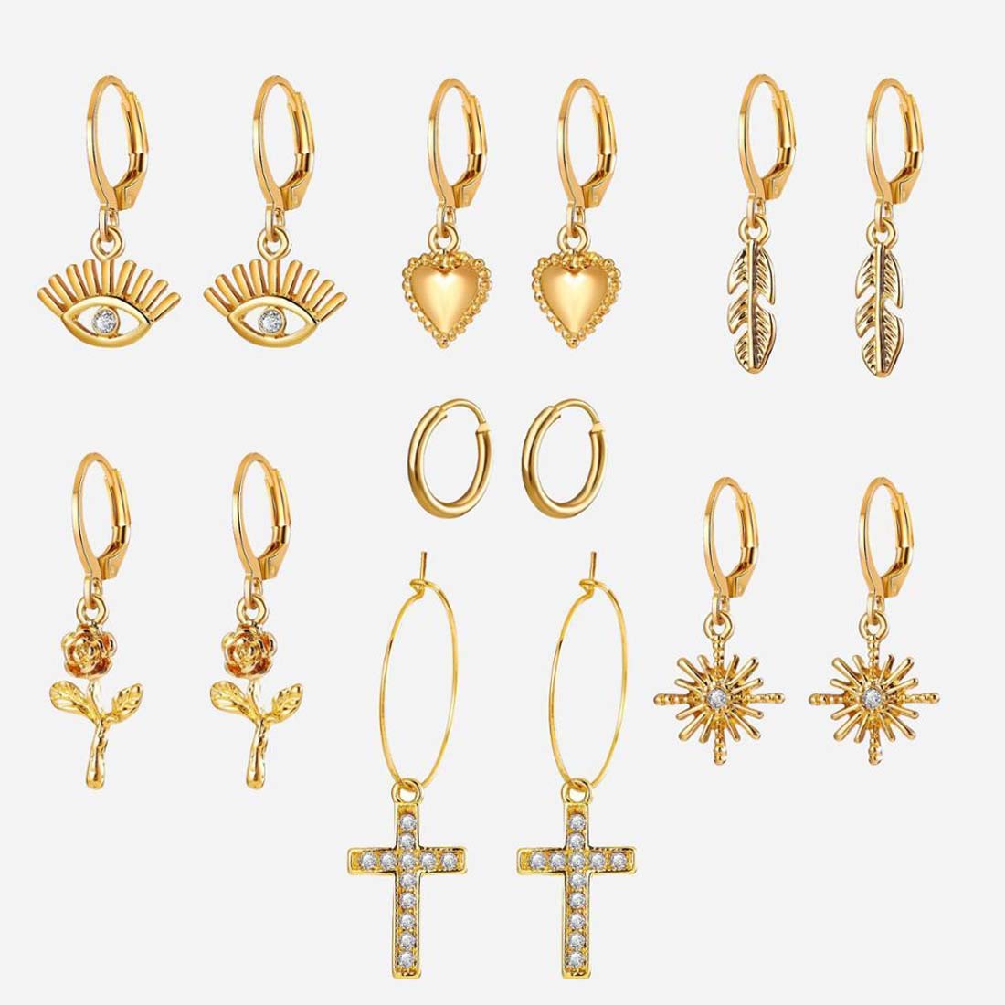 Plated Jewellery Earrings JG-PC-ERGN-198