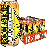 Der Energiekick für heiße, endlose Sommer-Partynächte: Der Rockstar Juiced Energy vereint den einzigartigen Rockstar-Kick mit den sommerlichen Aromen von Mango, Orange & Passionsfrucht