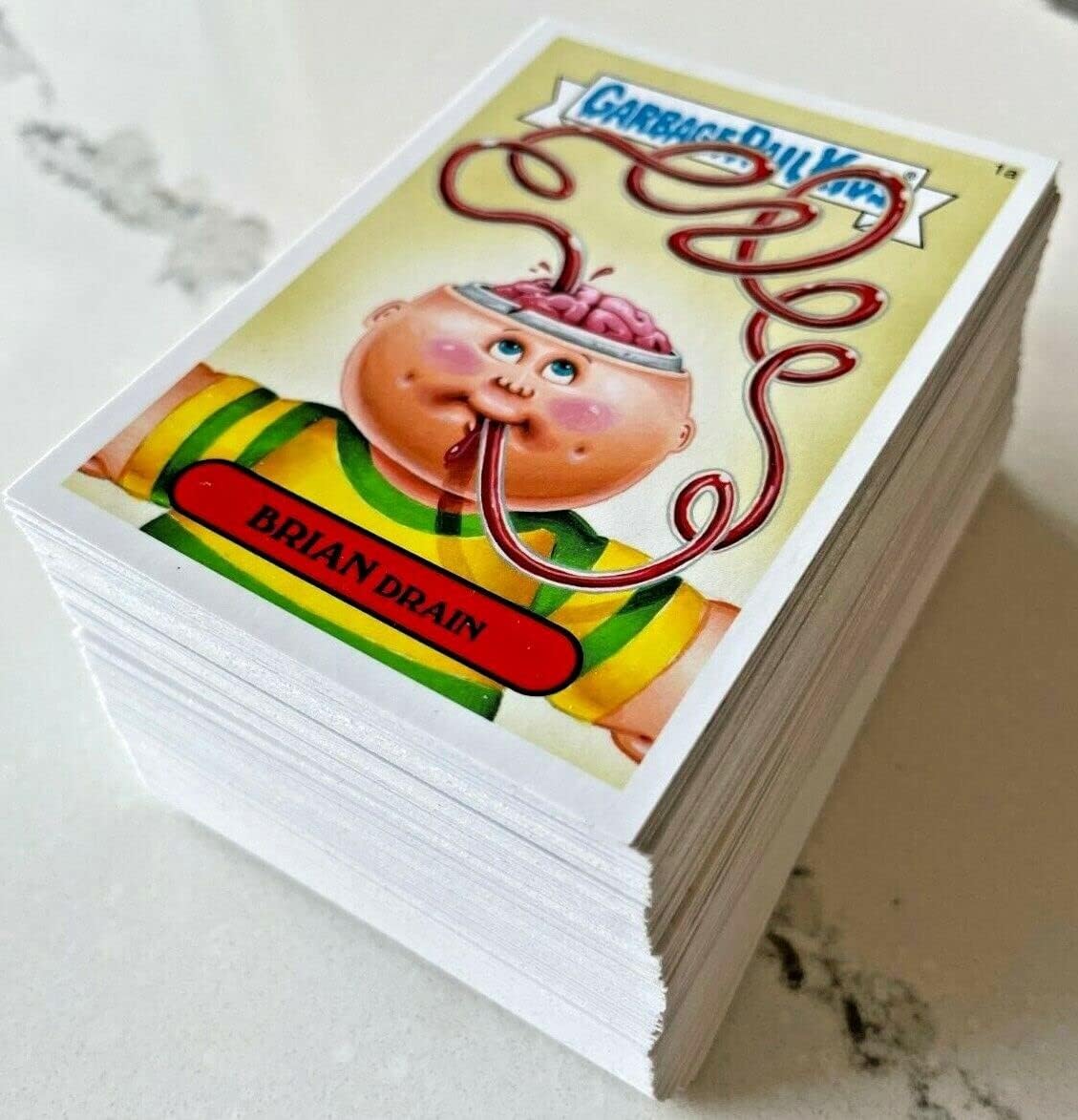 Topps Garbage Pail Kids 2015 Series 1 Complete 132-Sticker A/B Card Base Set GPK