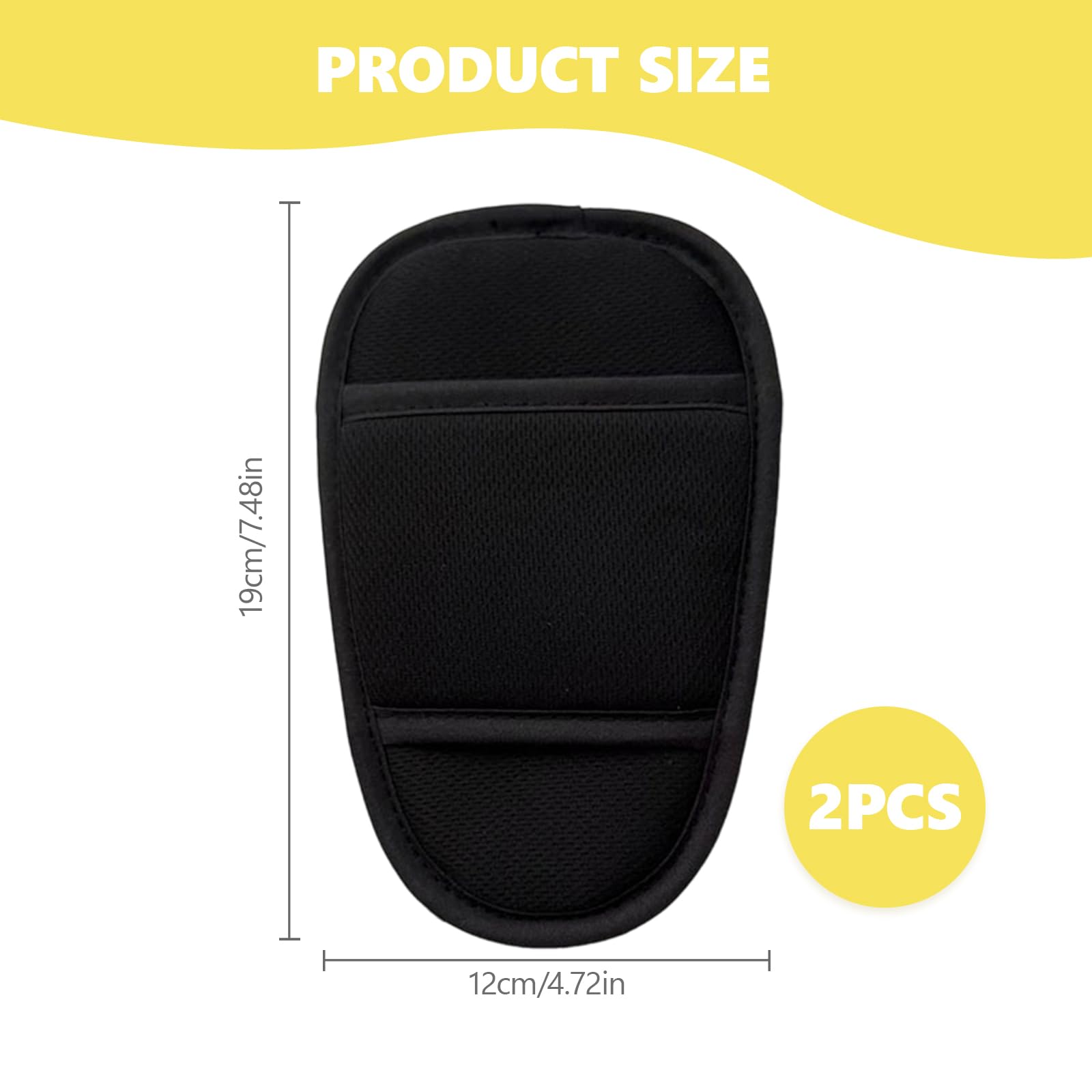 2 Pezzi Para-Inguine per Passeggino Bebè, Para-Inguine Comfort Universale per Neonati, Bambini Piccoli e Bambini, Cuscino Cintura Passeggino per Seggiolino