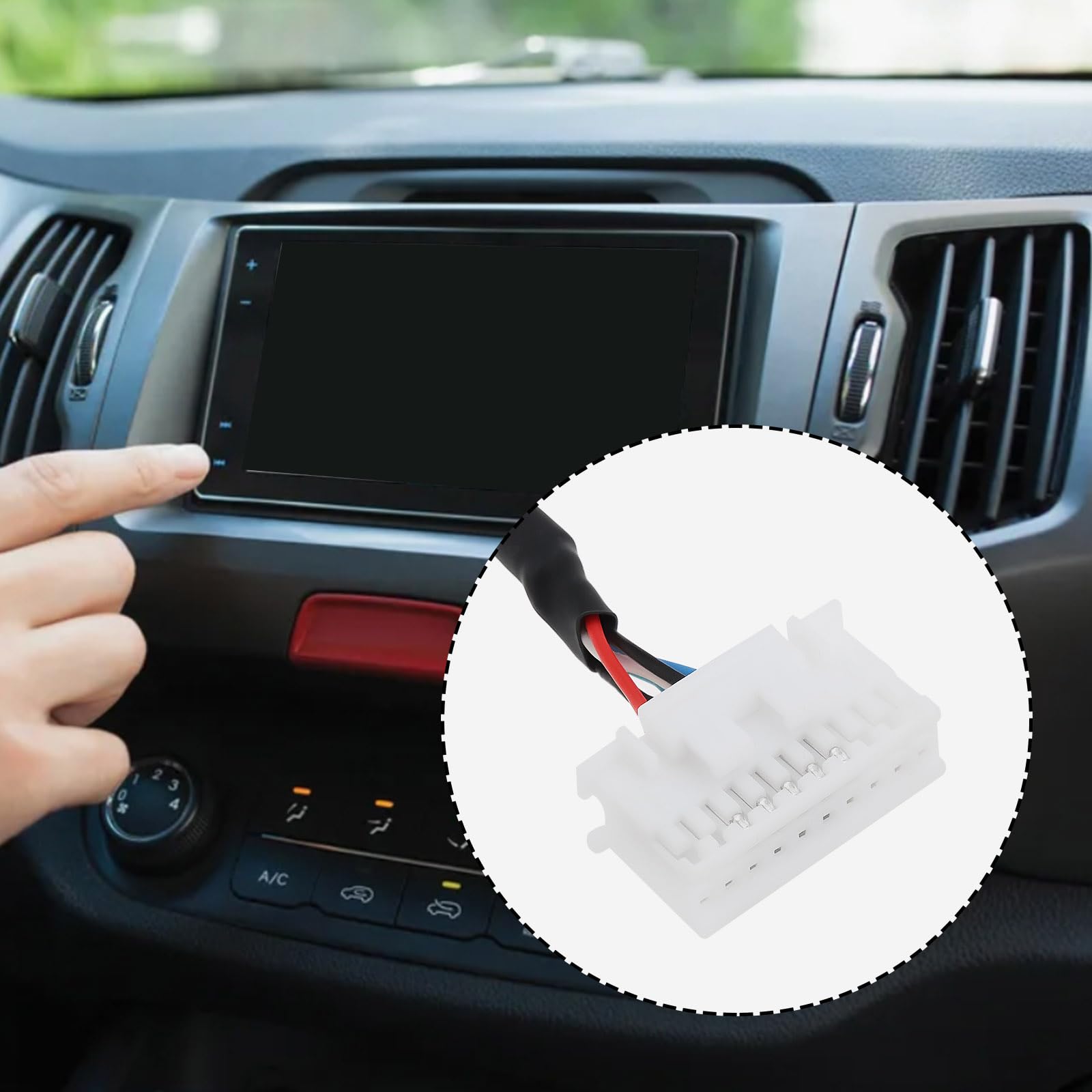 Adapter gniazda karty SIM 20-pinowy kabel kompatybilny z Android Multimedia GPS 4G