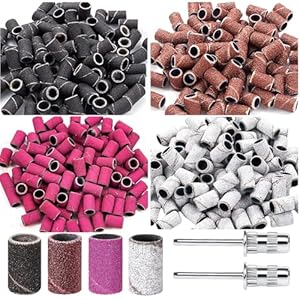 Yingtop Schleifhülsen Nagelfräser 120 Stück