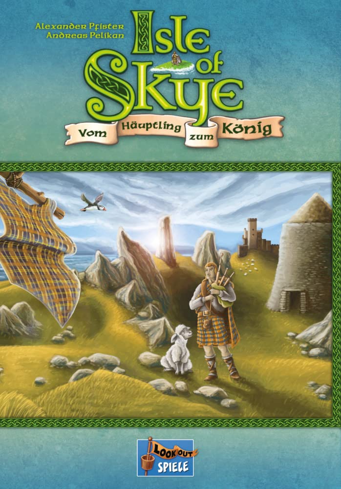 Lookout, Isle of Skye: Vom Häuptling zum König, Grundspiel, Kennerspiel des Jahres 2016, Legespiel, 2-5 Spieler, Ab 8+ Jahren, 60 Minuten, Deutsch