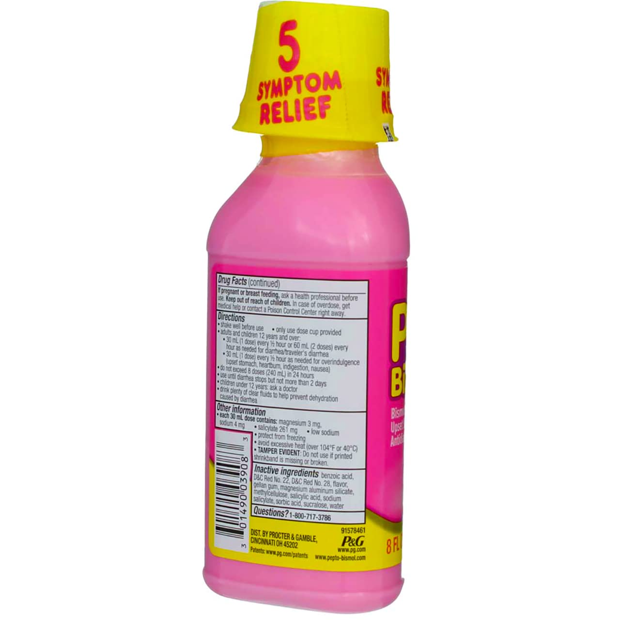 Pepto Bismol Chewables, Upset Stomach Relief, Bismuth Subsalicylate