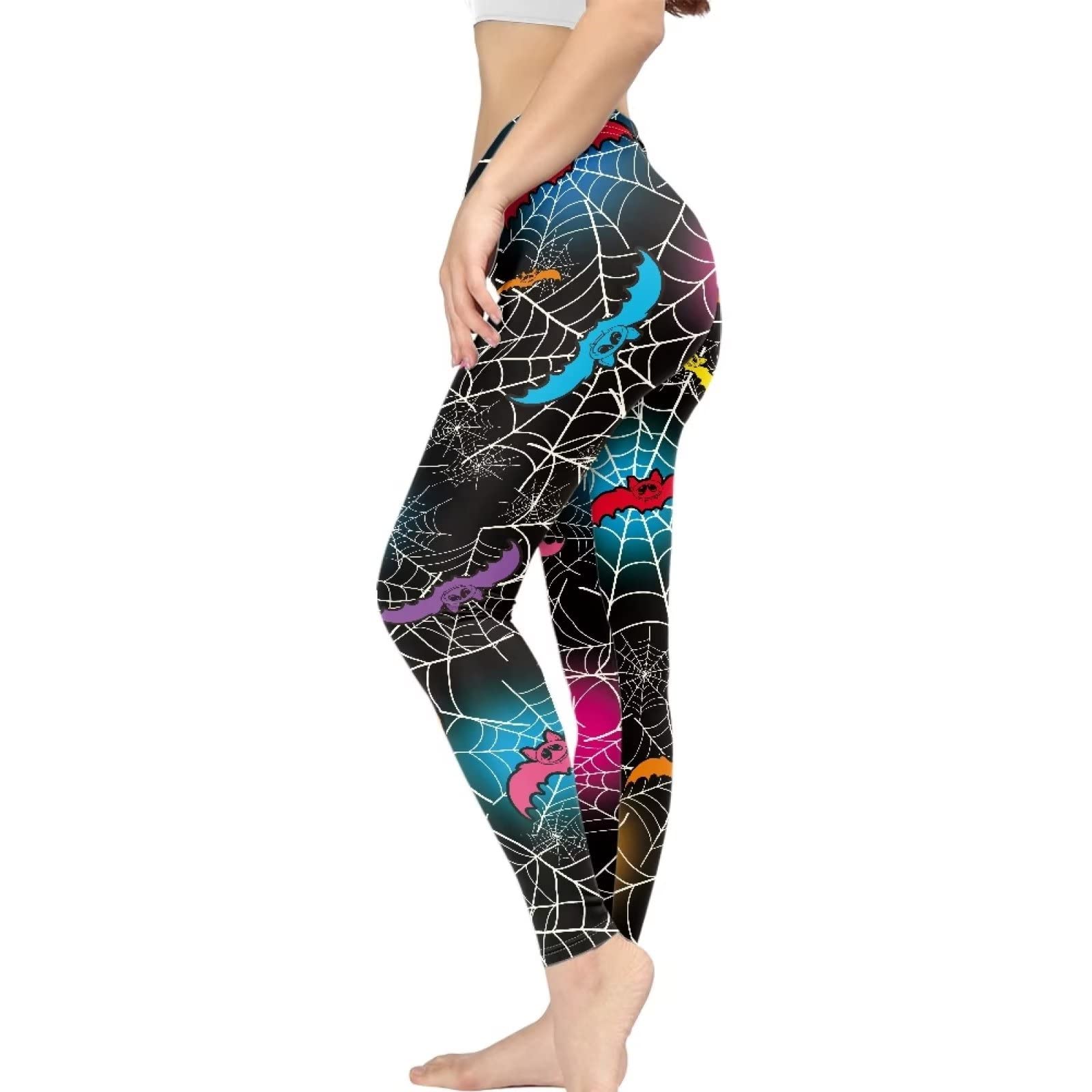Biyejit Leggings de levantamiento de glúteos para mujer, cintura alta, control de abdomen, pantalones de yoga, ropa deportiva, correr, gimnasio, fitness, mallas