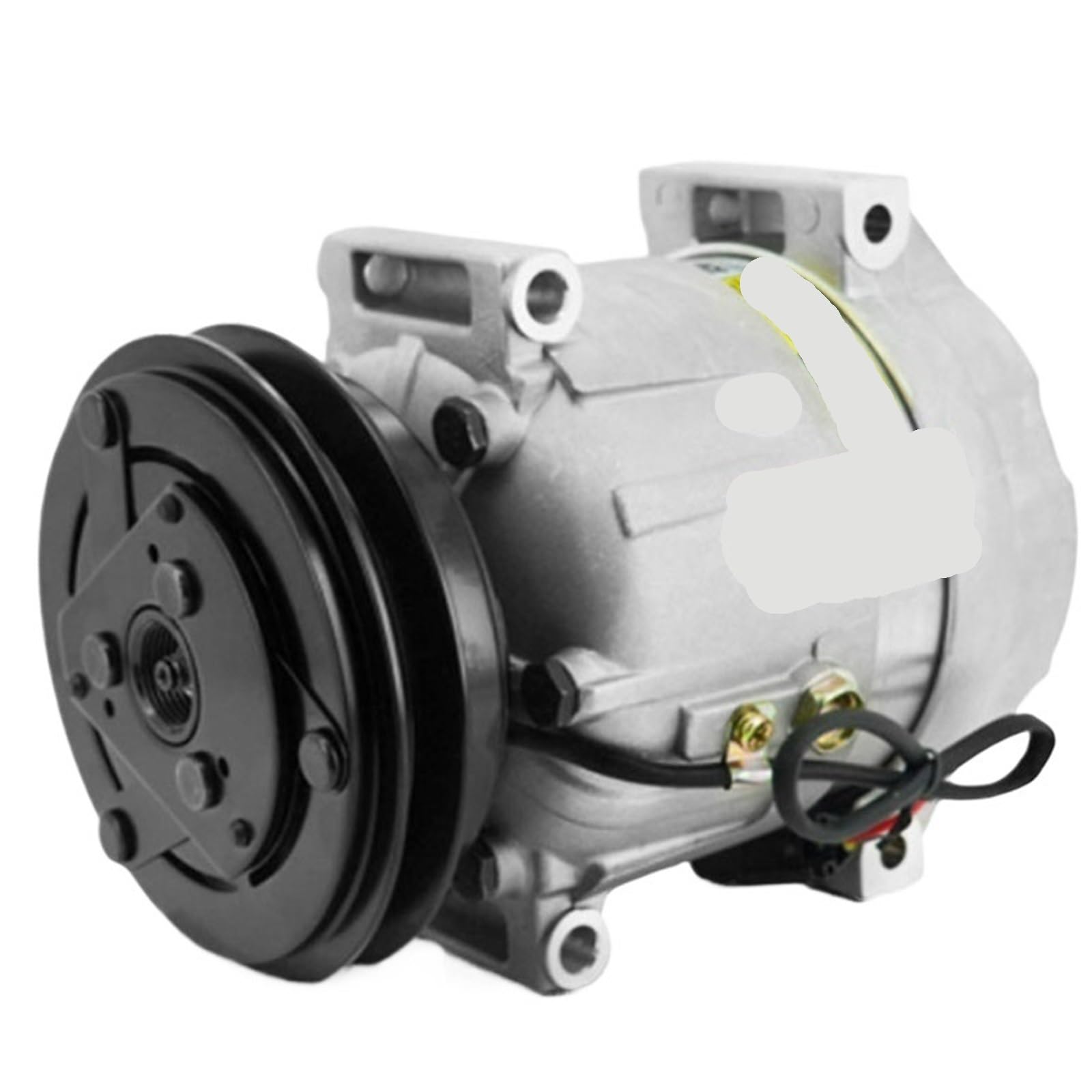 RGIMATVEX AC Compressor Compatible With Hyundai Wheel Loader HL740-9 Excavator R250LC-7A Case 11Q690040 11Q6-90041 11Q690041 FA01DS100235CM