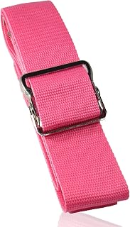 EMI 60" Pink Gait Transfer Belt – Polyester with Metal Buckle | Mobility Aid for Seniors, Patients, and Physical Therapy