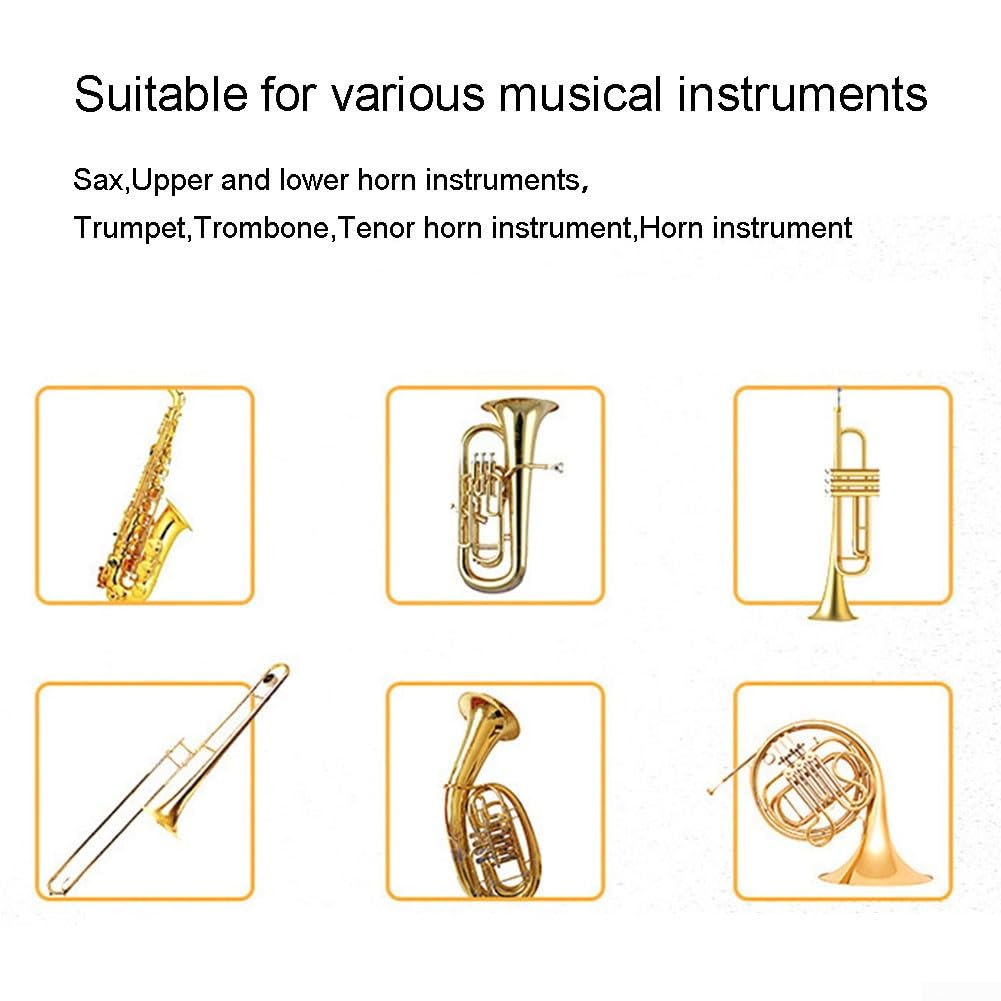 SPORTARC Sassofono Microfono Ricevitore Trasmettitore Per Sax Tromba 6.35 Spina 3.5mm (W7 F1)